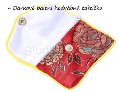 Postříbřený prsten s Citrínem a zirkony (BE170)